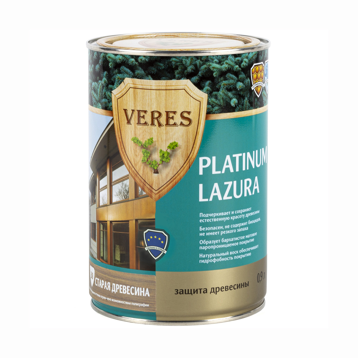 Верес платинум №30 старая древесина  0,9 л (1/6) "veres"