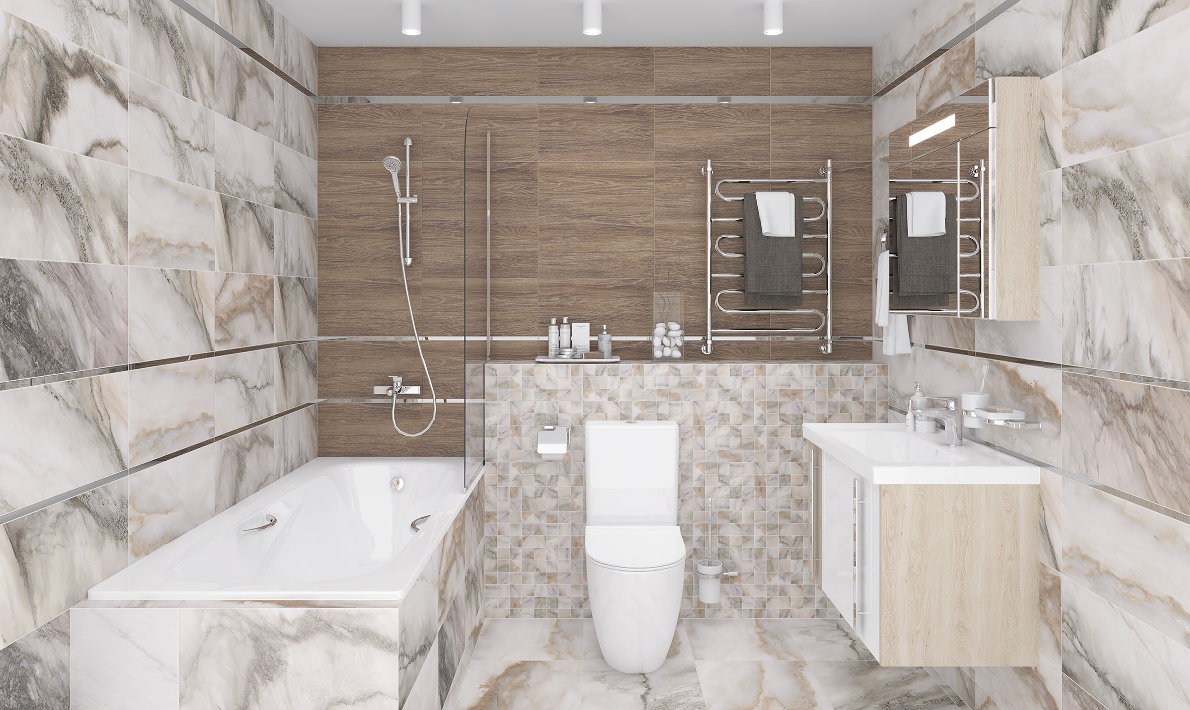 Continent керамогранит микс 40,20x40,20