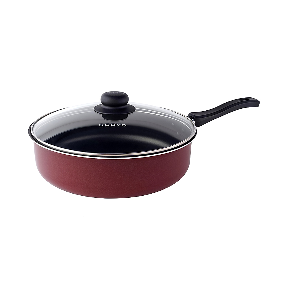 Сотейник антипригарн. "expert"  26 см стекл. крышка (1/6) "scovo"