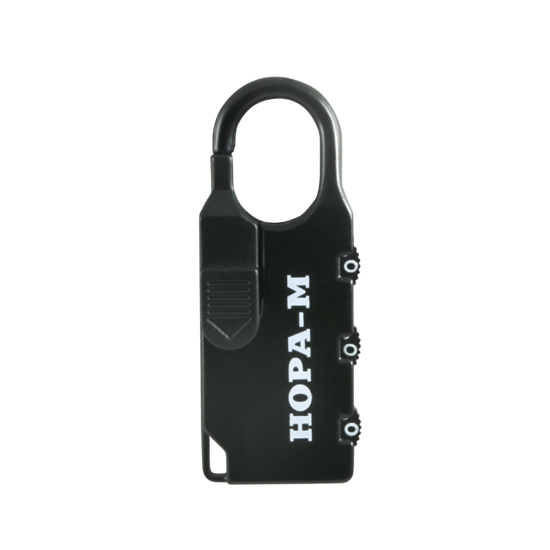 Замок навесной кодовый  605 черный (18/360) "нора-м"