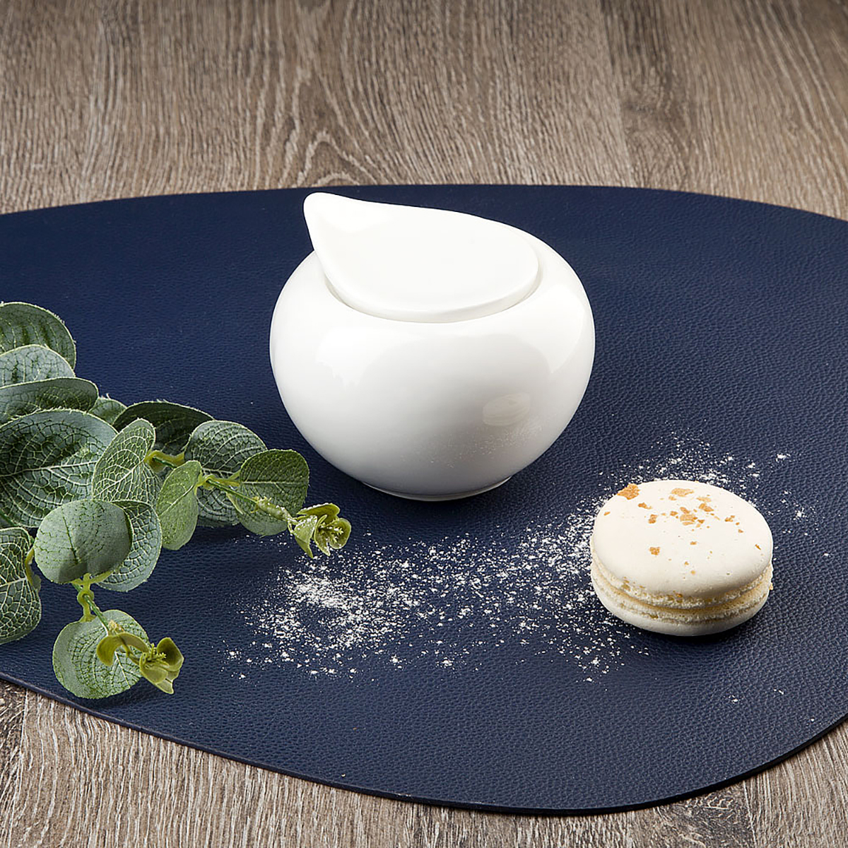 Сахарница "маршмеллоу" 9*9*7,7 см, 380 мл, фарфор (2/24) "nouvelle home" 0530259