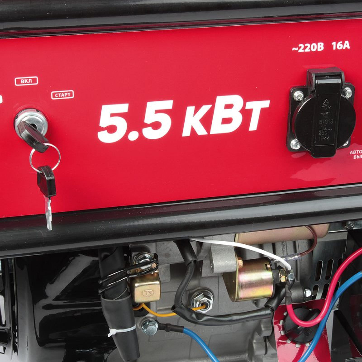 Генератор бензиновый mc 6500e (1) "maxcut" 047103040