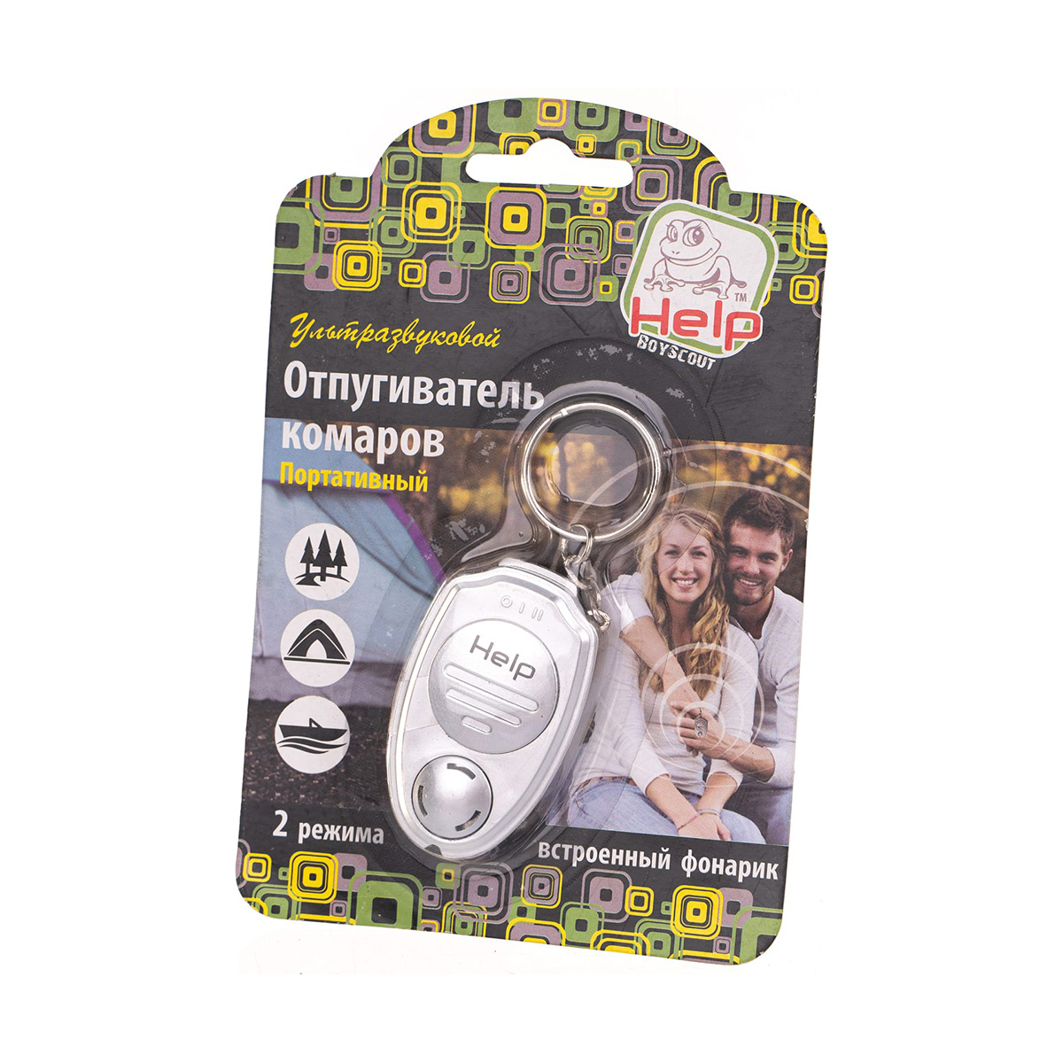 Отпугиватель комаров ультразвуковой портативный (1/20) "help" 80413