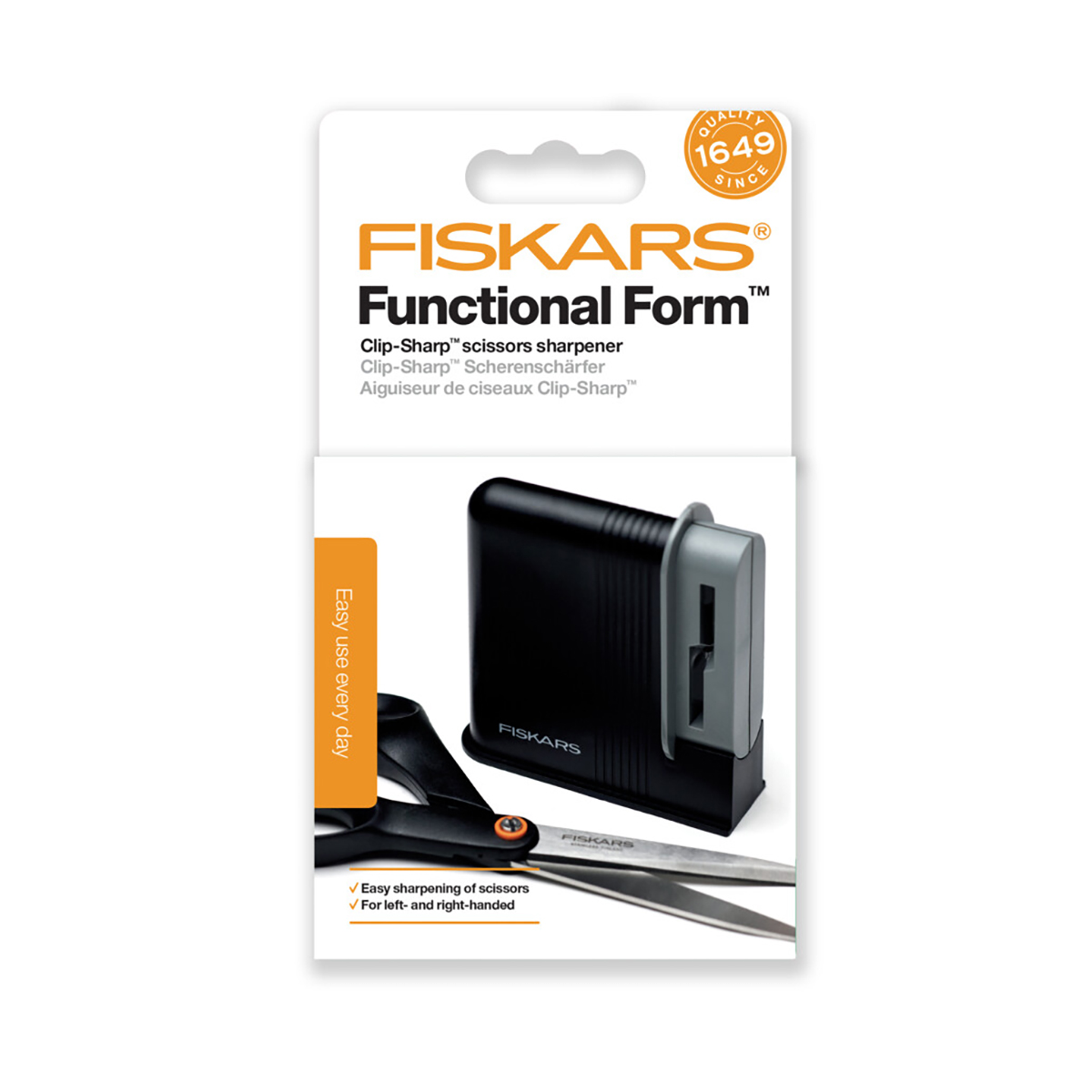 Точилка для ножниц "functional form" (1/6) "fiskars" 1005137