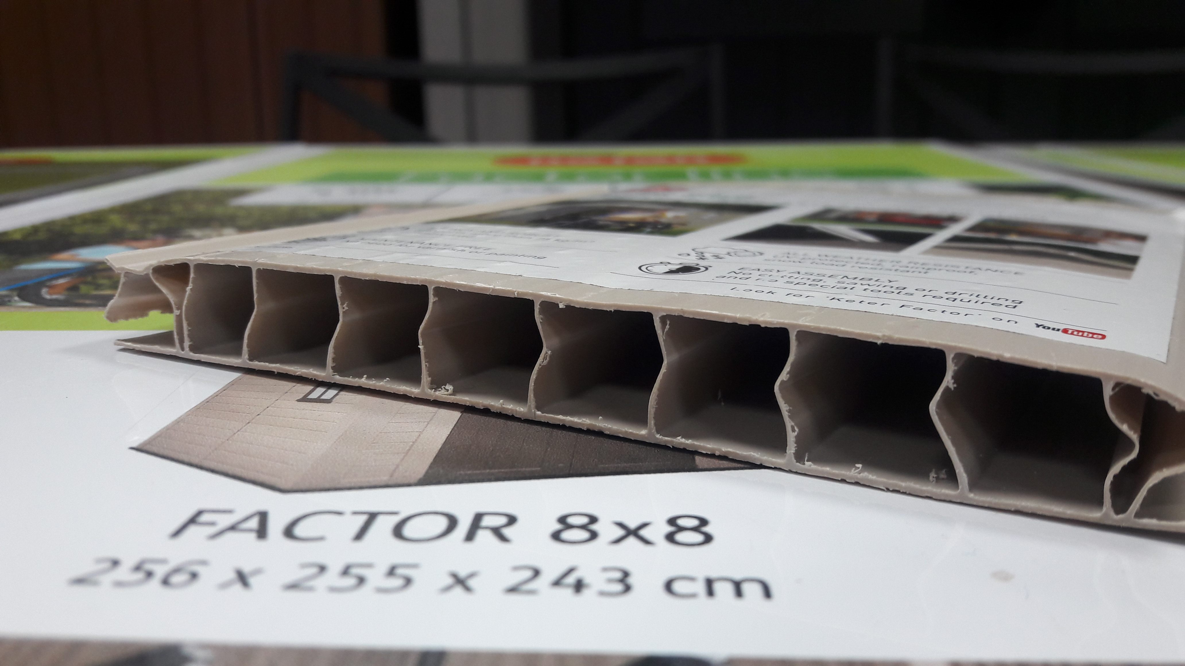 Сарай "Фактор 8x6" (размеры 248 х 178 )