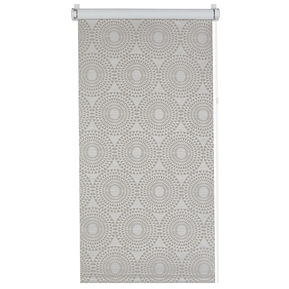 Штора рулонная блэкаут "санни молочный" 140*175 см (1/4)