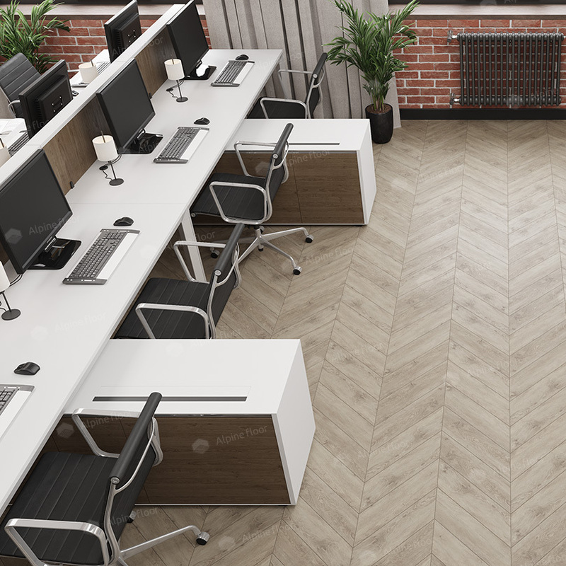 SPC Ламинат Alpine Floor SPC Chevron Alpine ECO 18-11 Карите 4V 43кл