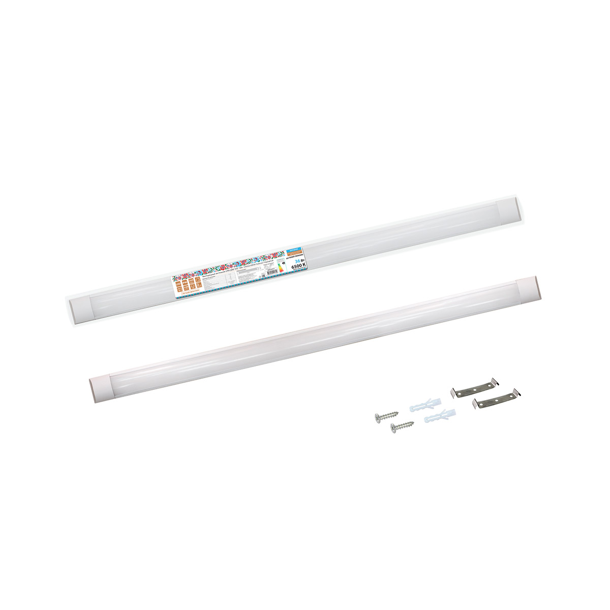 Светильник светодиод. дпо 3017  1190 мм 36 вт 3200 лм 6500 к (1/20) народный sq0329-0141