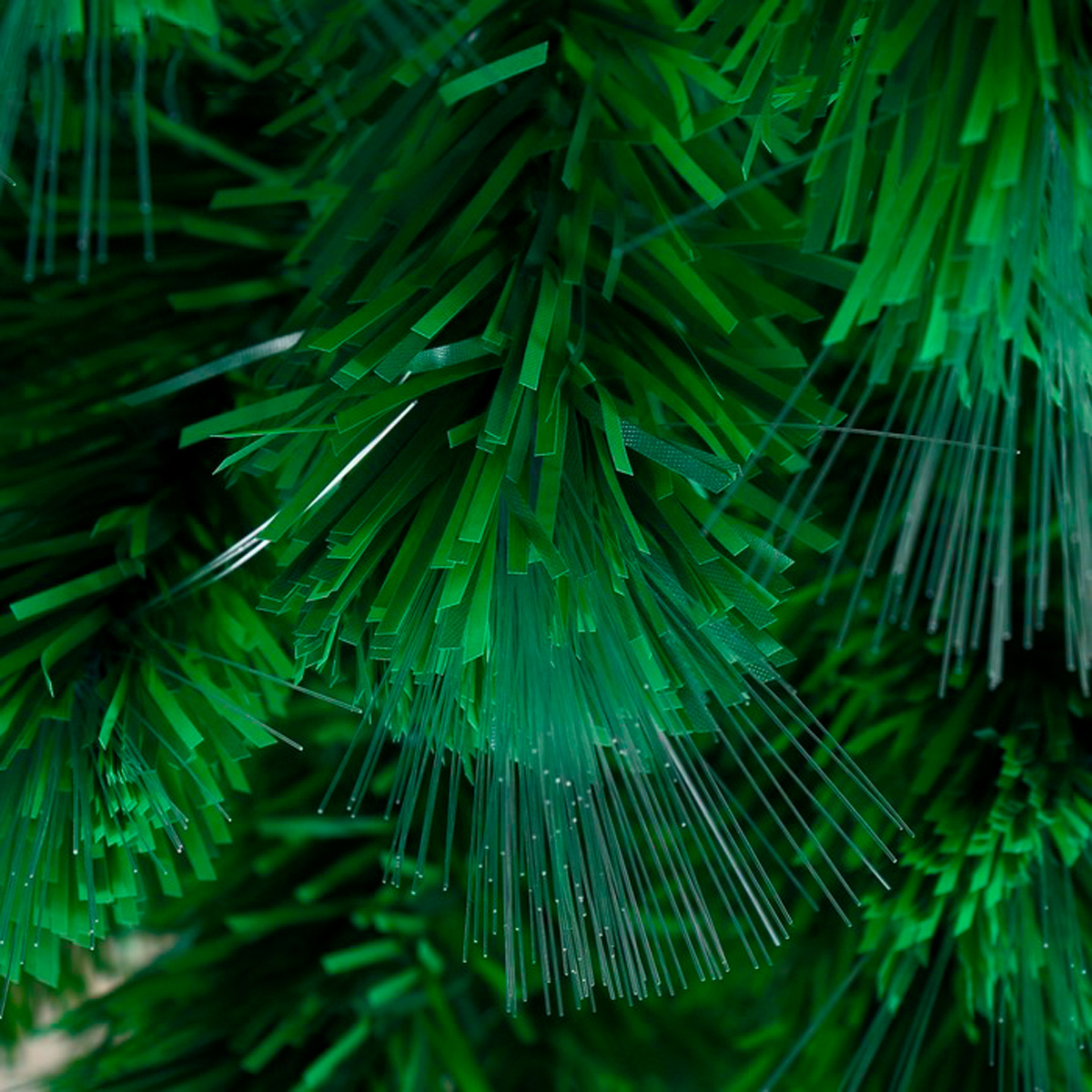 Ель декор. фиброоптич. t687v12-120  120 см, 125 веток (зеленая) "зимнее волшебство" 2338614