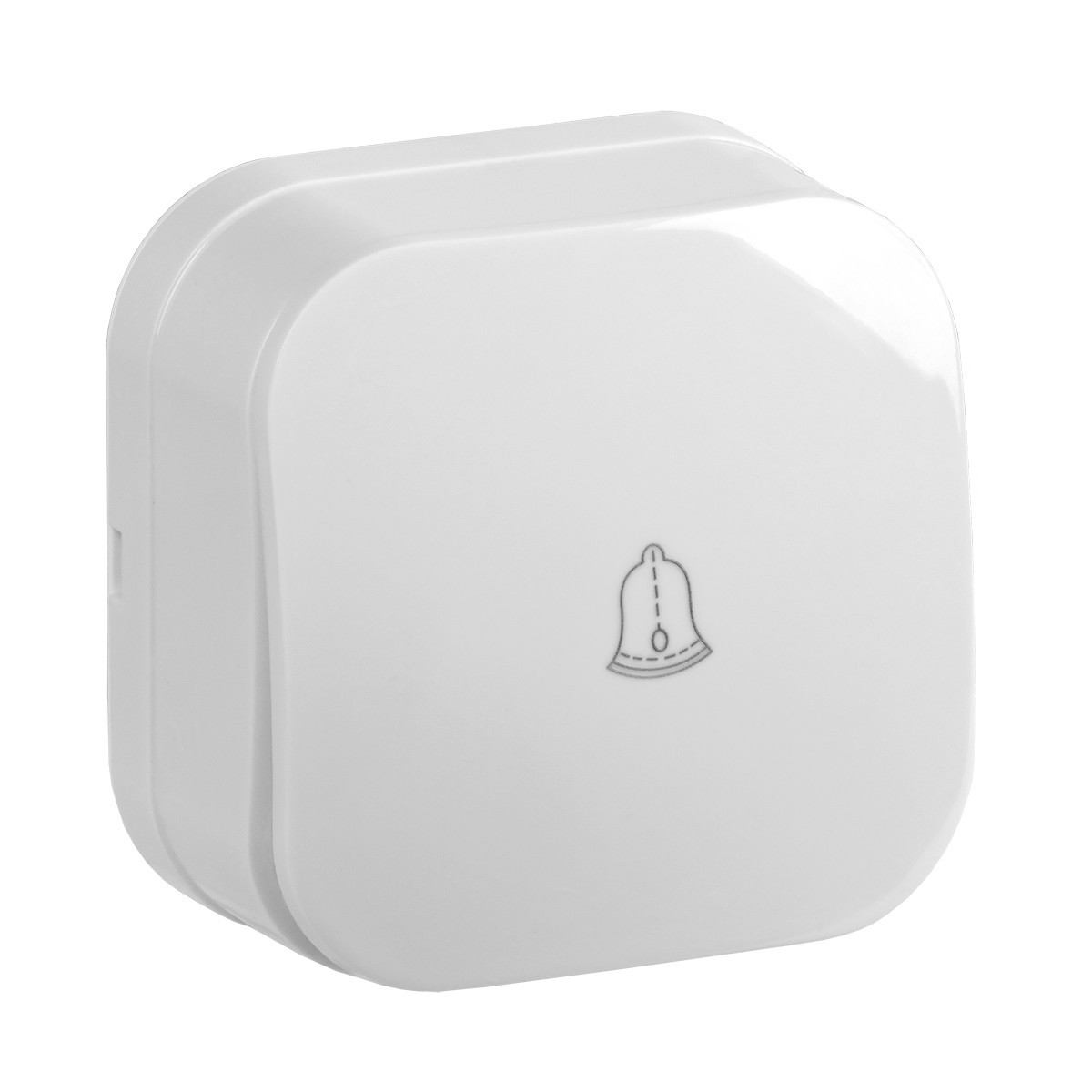 Выключатель открыт. уст. "glory" 1 кл. самовозв. всс20-1-0-хб, 10а, белый (1/36/432) "iek"