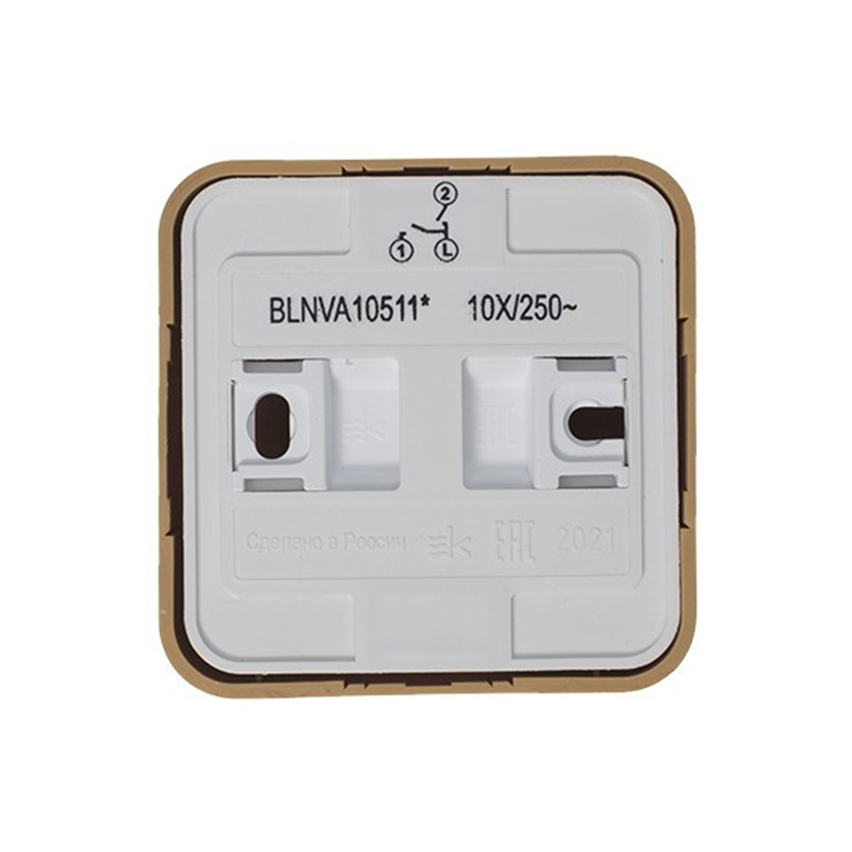 Выключатель открыт. уст. "blanca" 2-х кл. с индикатором 10а, ясень (1/15/30) "schneider"