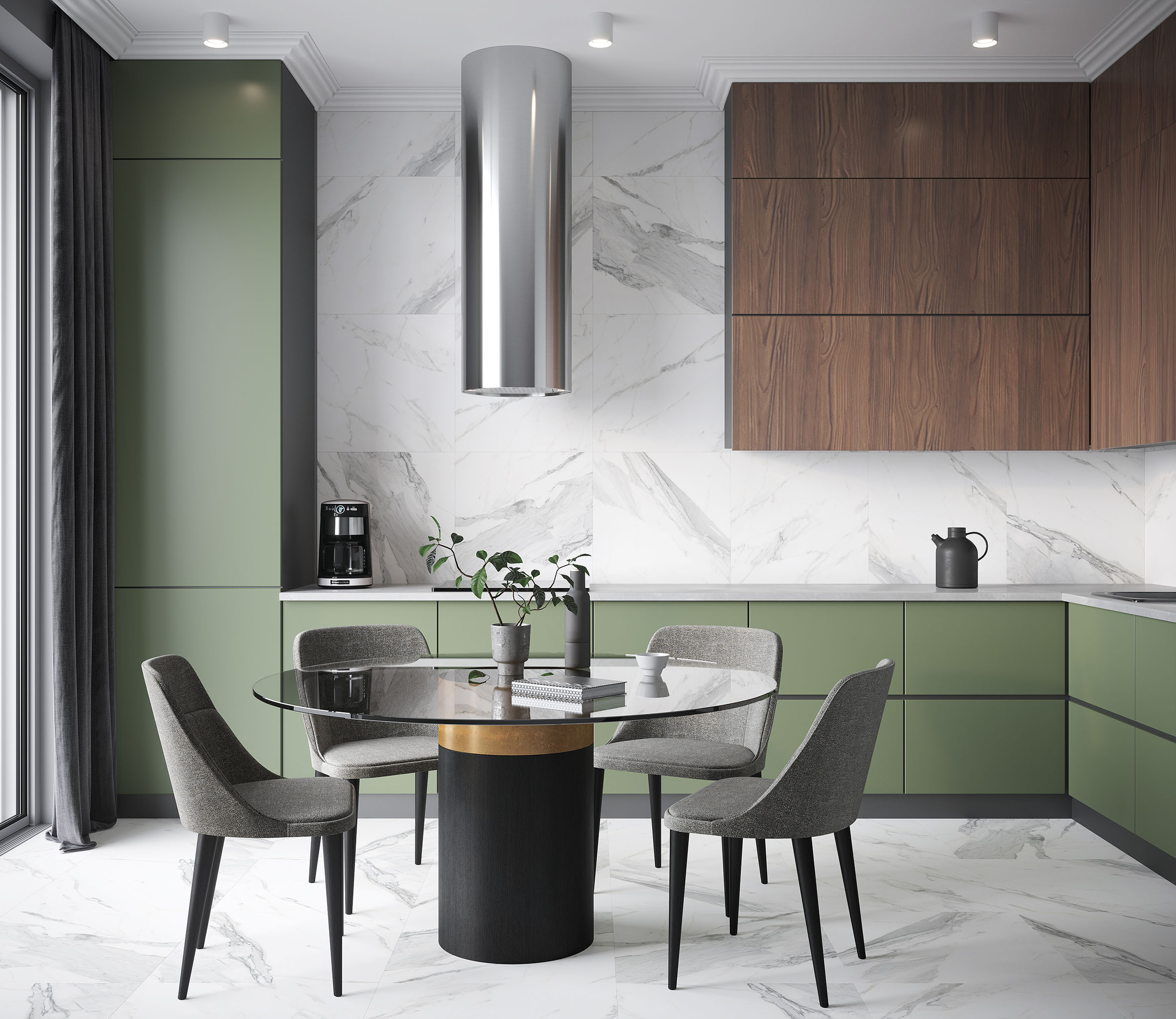 Calacatta extra керамогранит матовый 60x60