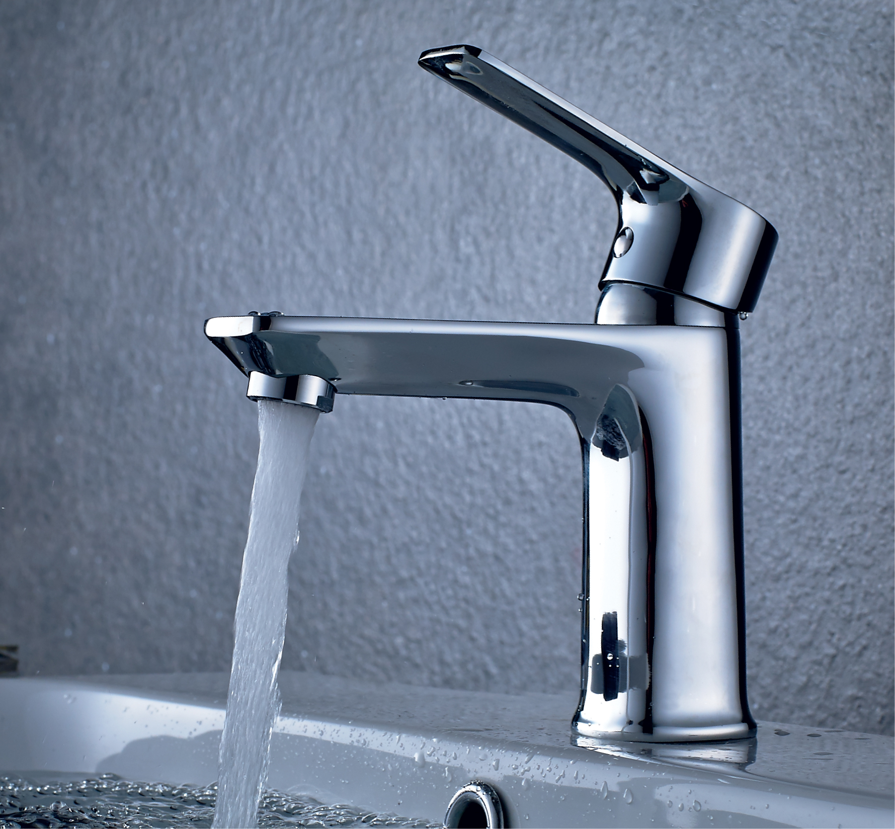 Смеситель для умывальника  rs27-11  монолитный (1/12) "rossinka"