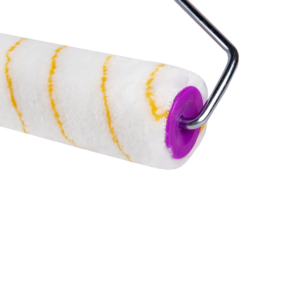 Валик полиакрил профи  d48/250 мм (ворс 12 мм) бюгель 8 мм (в сборе) (1/36)  "krafor" 018-0250