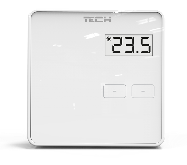 Термостат электронный проводной двухпозиционный TECH ST-294v1 белый