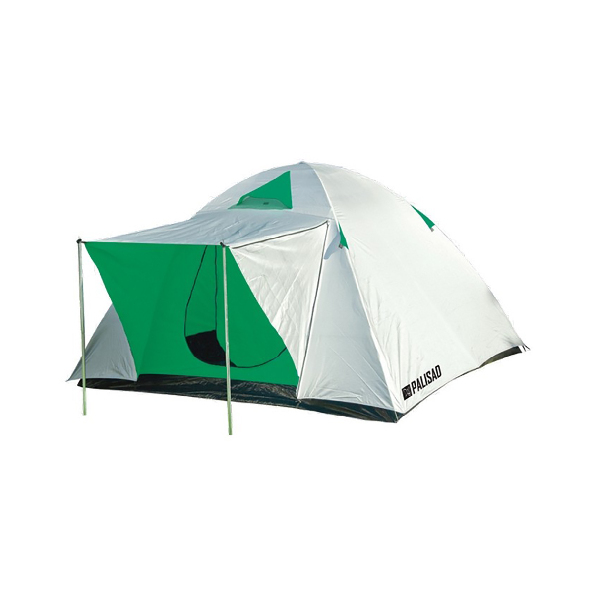 Палатка турист. трехместная "camping" 210*210*130 см, 2-х слойная (1/6) "palisad"