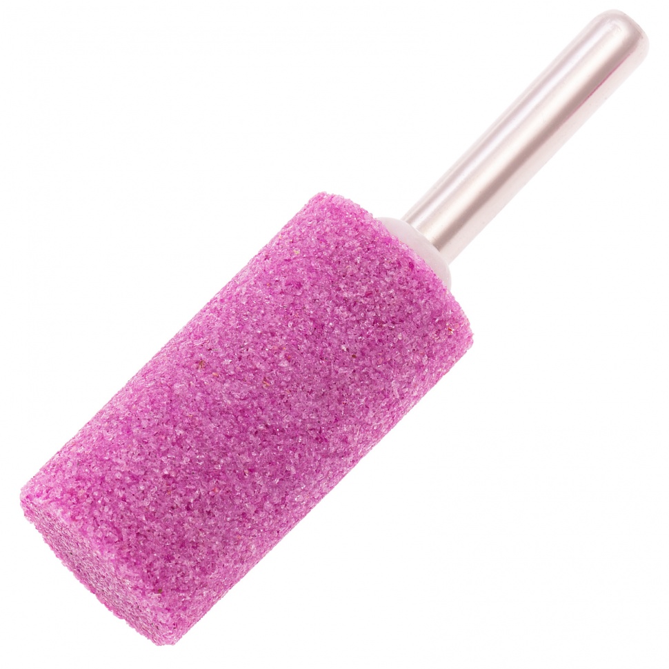 Шарошка абразивная, цилиндр удлиненный, 19 x 38 x 6 мм, F46, 3 шт Matrix (76007)