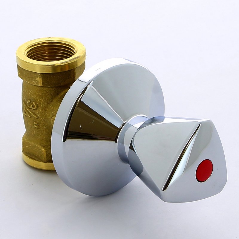 Кран вентильный ITAP для скрытой подводки с хромированным вентилем ВВ 3/4''