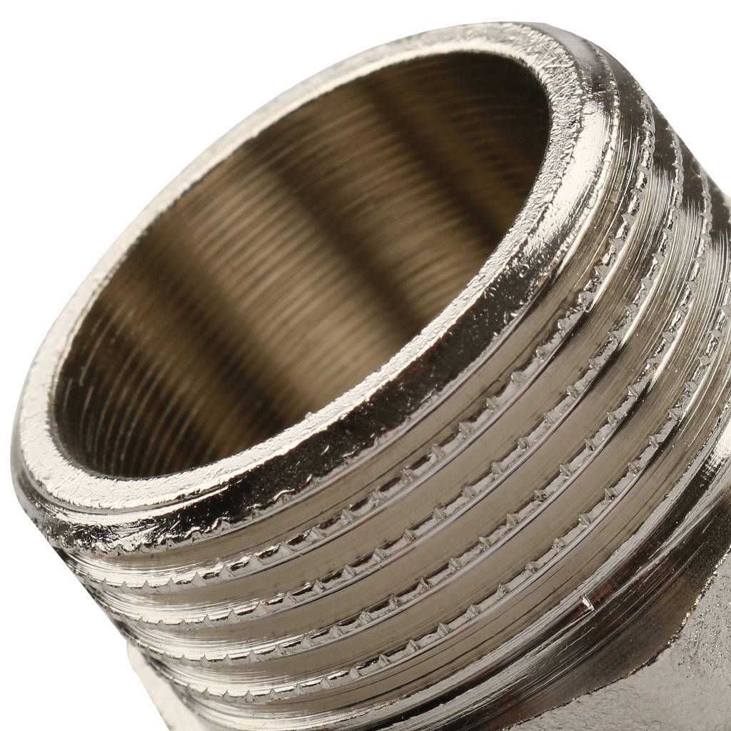 Заглушка резьбовая НР 1/2" никель TIEMME