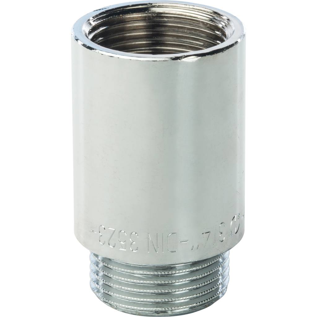 Удлинитель резьбовой ВН 3/4" x 40 мм хром STOUT