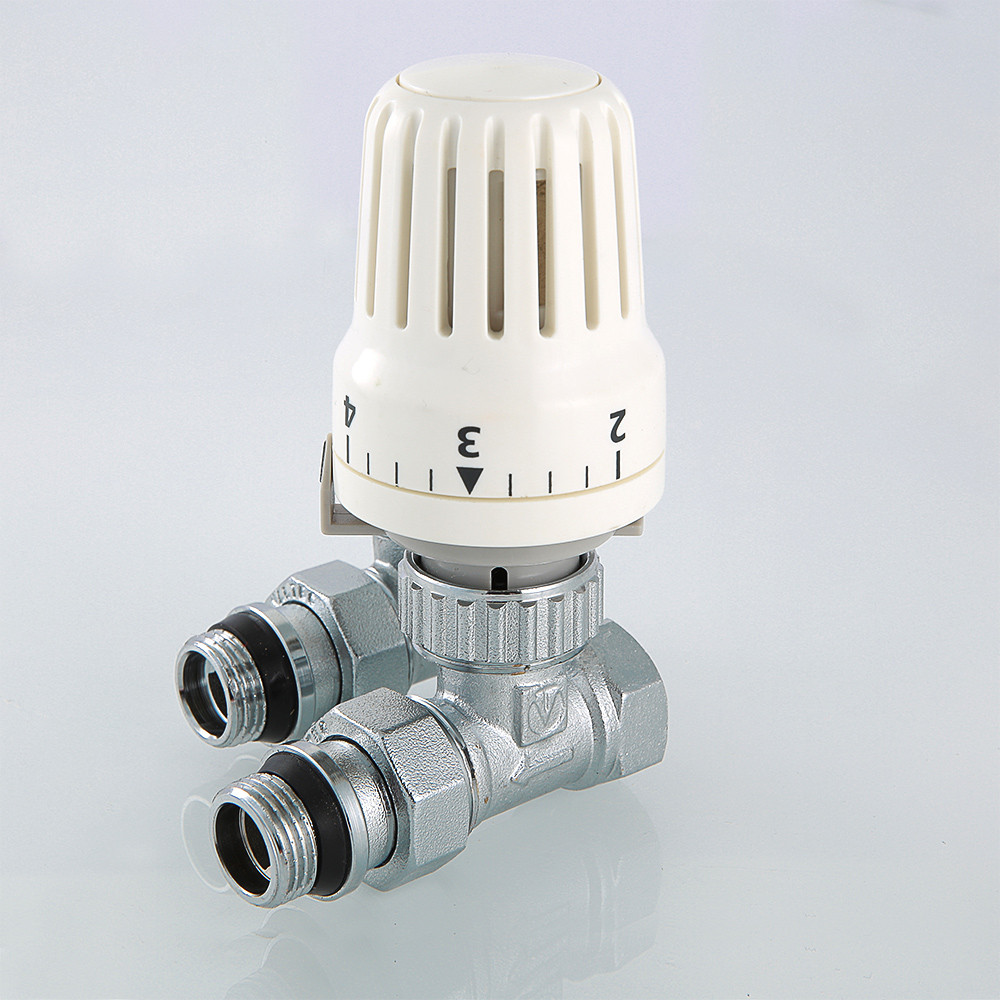 Комплект терморегулирующего оборудования ВН 1/2" для радиатора прямой VALTEC