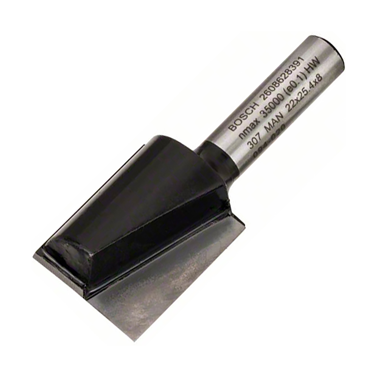 Фреза пазовая прямая "standard for wood" 22 х 25 мм, хвостовик 8 мм (1) "bosch" 260862891