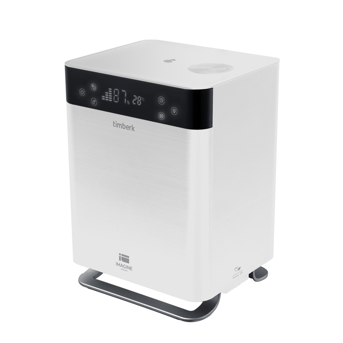 Увлажнитель воздуха ультразвуковой t-hu6-a19e-w 5 л (белый) (1/4) "timberk"