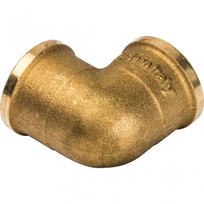 Угол резьбовой ВР 1/2" латунь STOUT