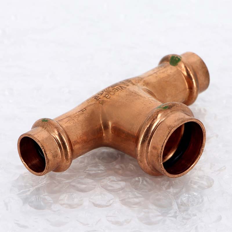 Тройник пресс медный Profipress VIEGA 15x22x15