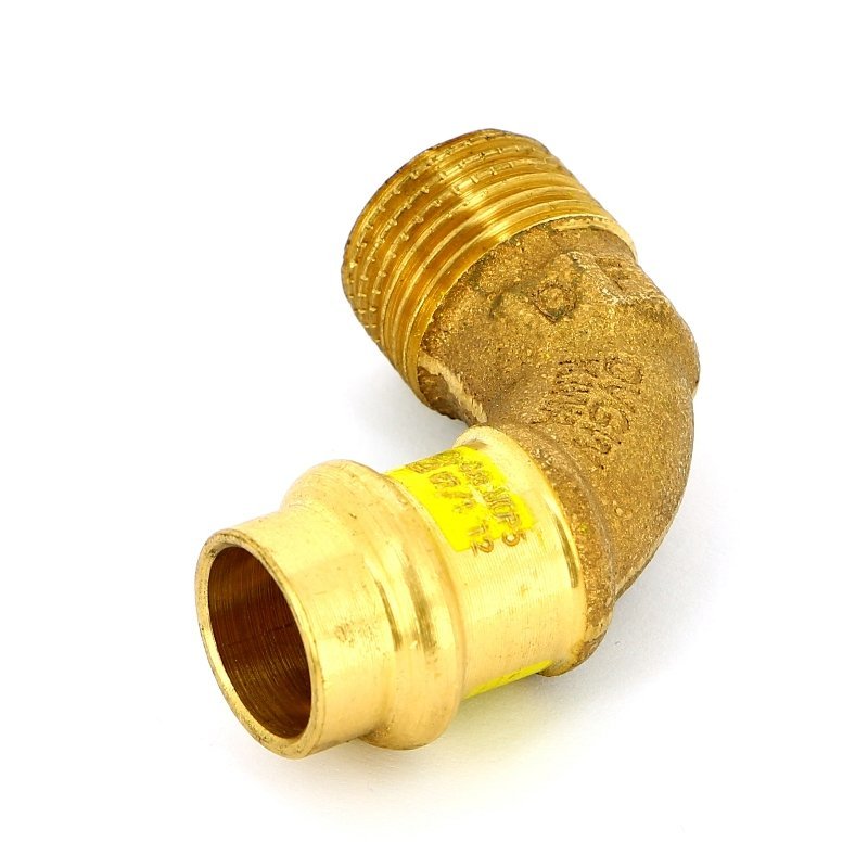 Угол пресс-Н медь Profipress G VIEGA 15x1/2"