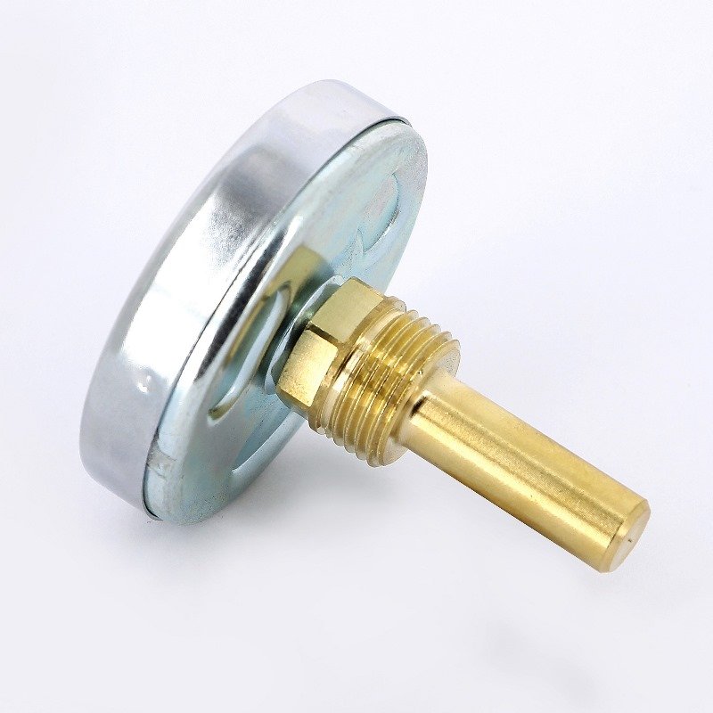 Термометр биметаллический 63 мм 120° EMMETI с погружной гильзой 50 мм