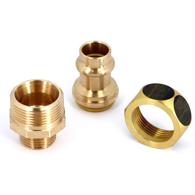 Американка пресс-Н медь плоская прокладка Profipress G VIEGA 15х1/2"