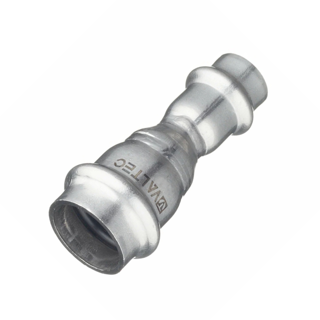 Муфта пресс 22 x 15 мм нержавеющая сталь VALTEC