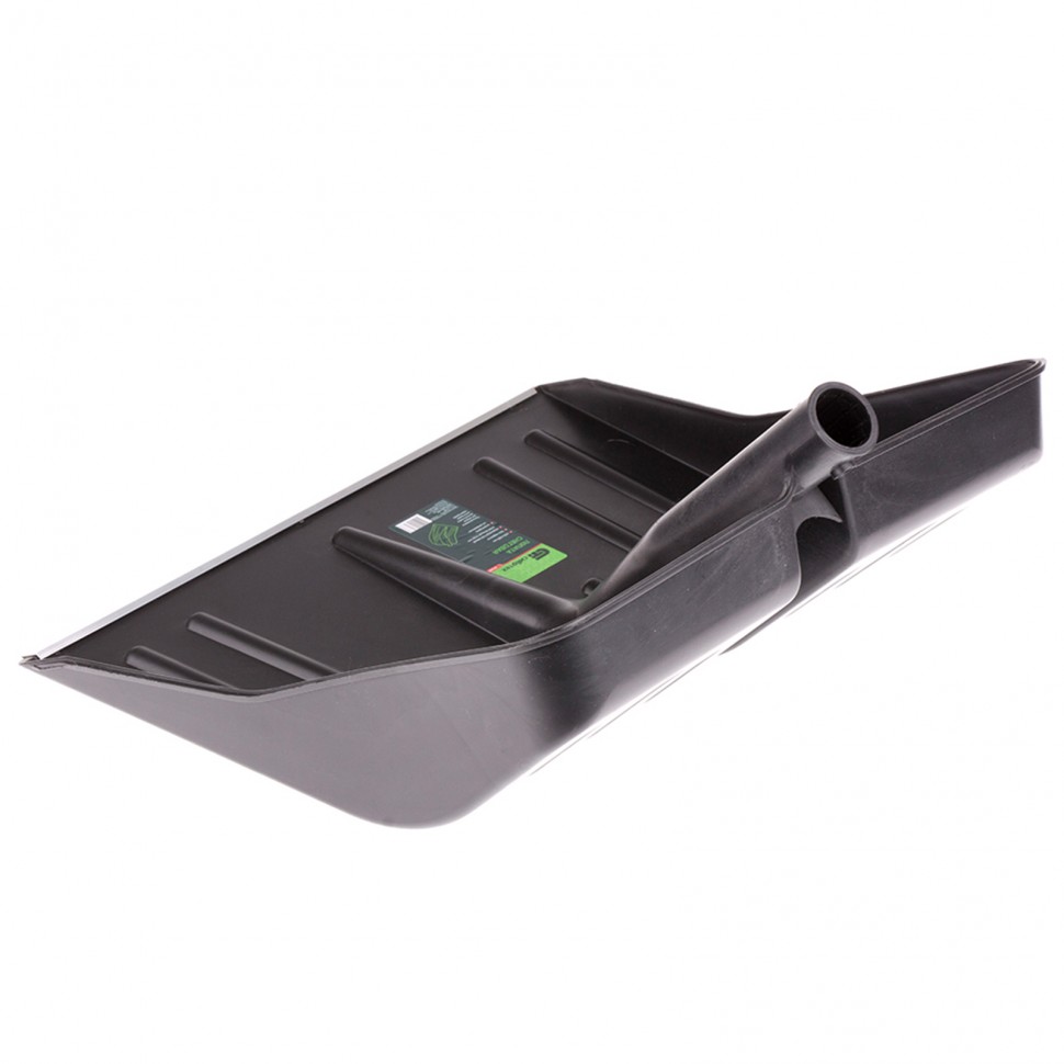 Лопата для уборки снега пластиковая, 420 х 425 мм, без черенка, Сибртех (61430)