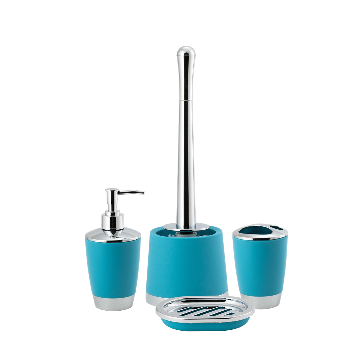 Мыльница "альма" пласт. (темно-голубой) (1/12) "аквадекор" attp-2100bdb-04