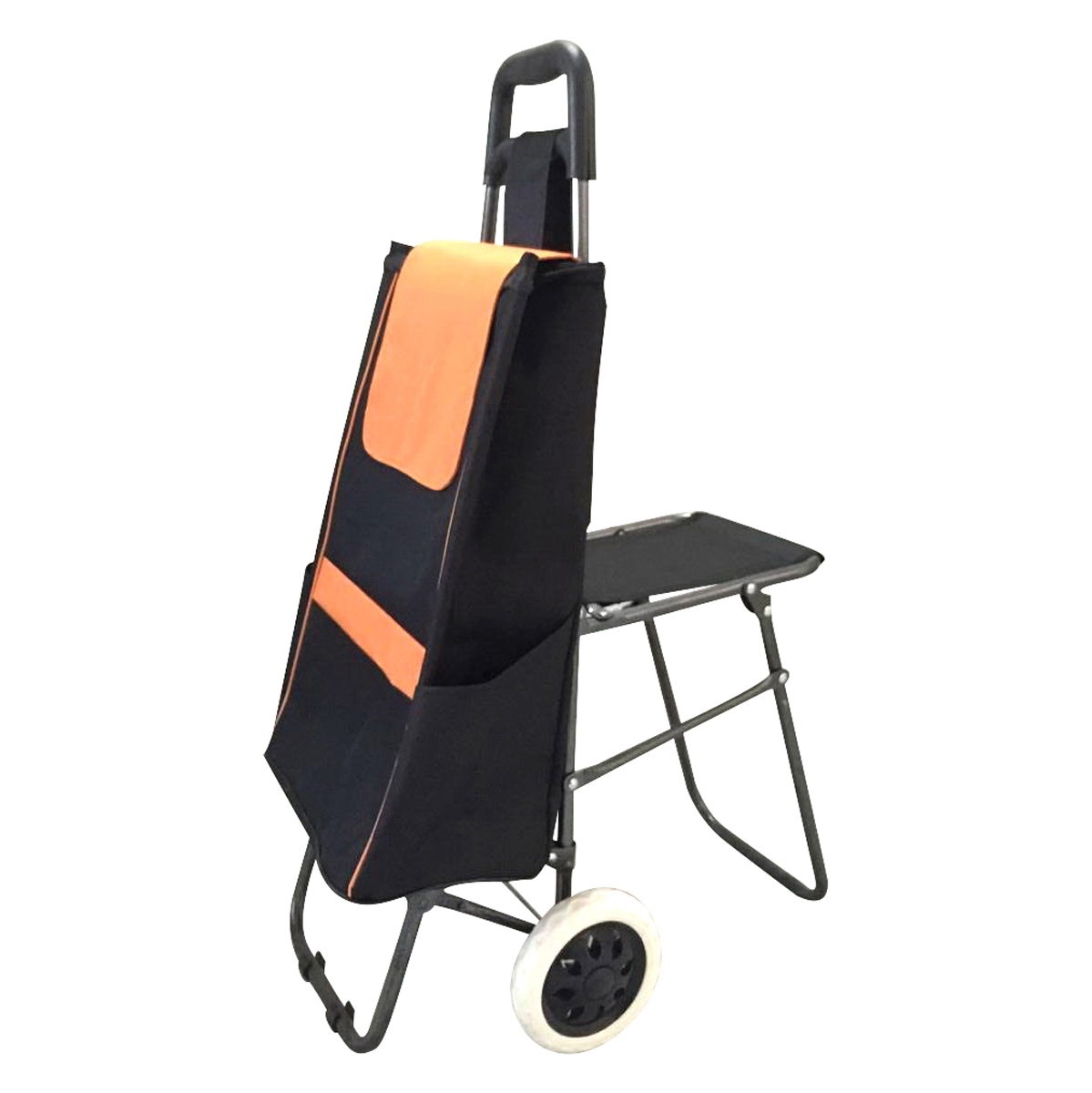 Сумка-тележка хозяйств.  c201 25 кг (1/6) "рыжий кот"