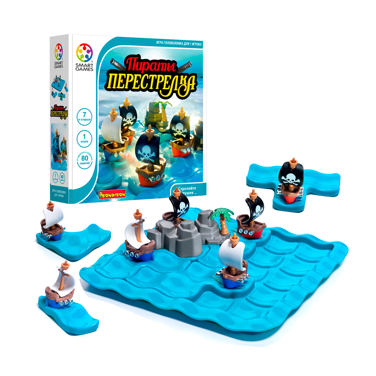 Игра логическая "пираты перестрелка" "bondibon" вв5267