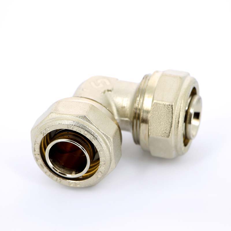 Обжимной равнопроходной угол 26 х 26 мм, 90° UNI-FITT