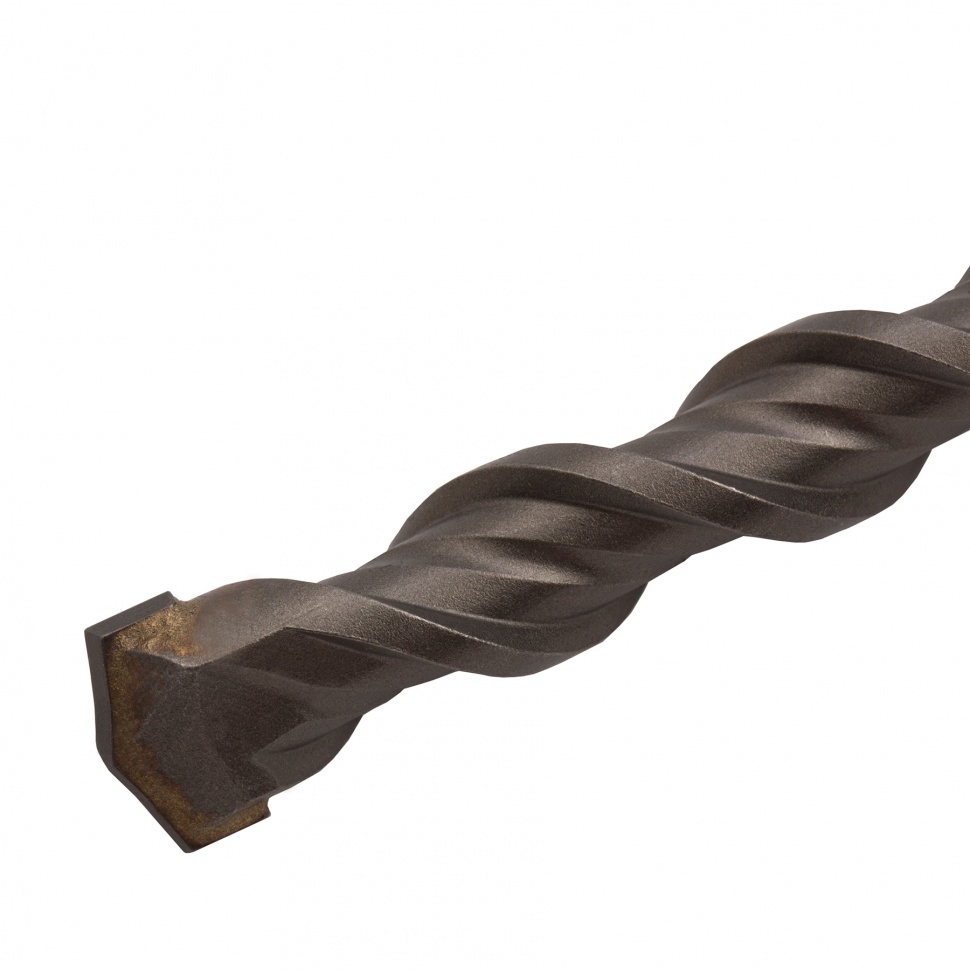 Бур по бетону, двойная спираль, три пылеотводящие кромки, 14 x 260 мм DENZEL (705032)