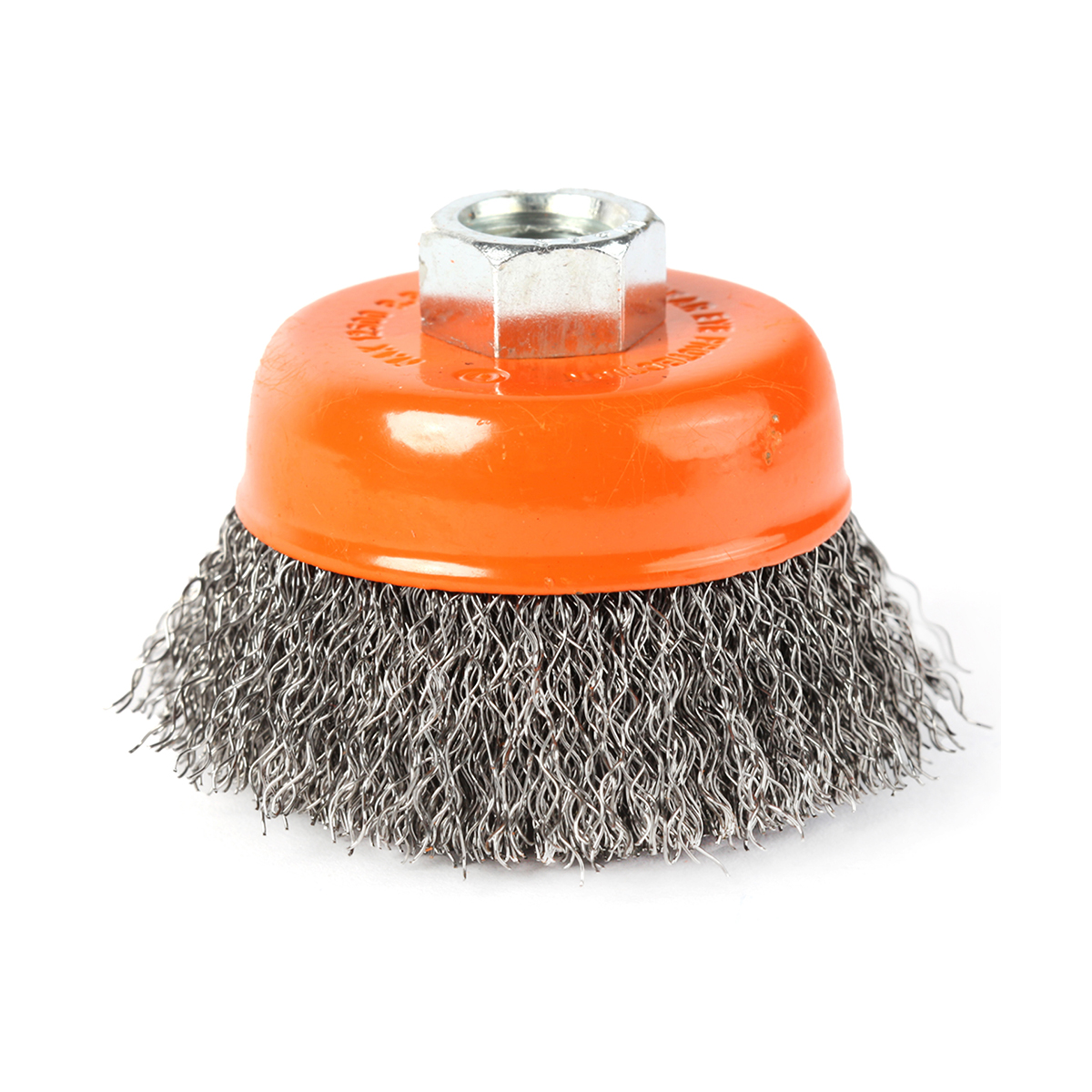 Щетка для ушм "чашка" 60 мм  м14, гофриров. провол. (1/10) "edge by patriot" 813010001