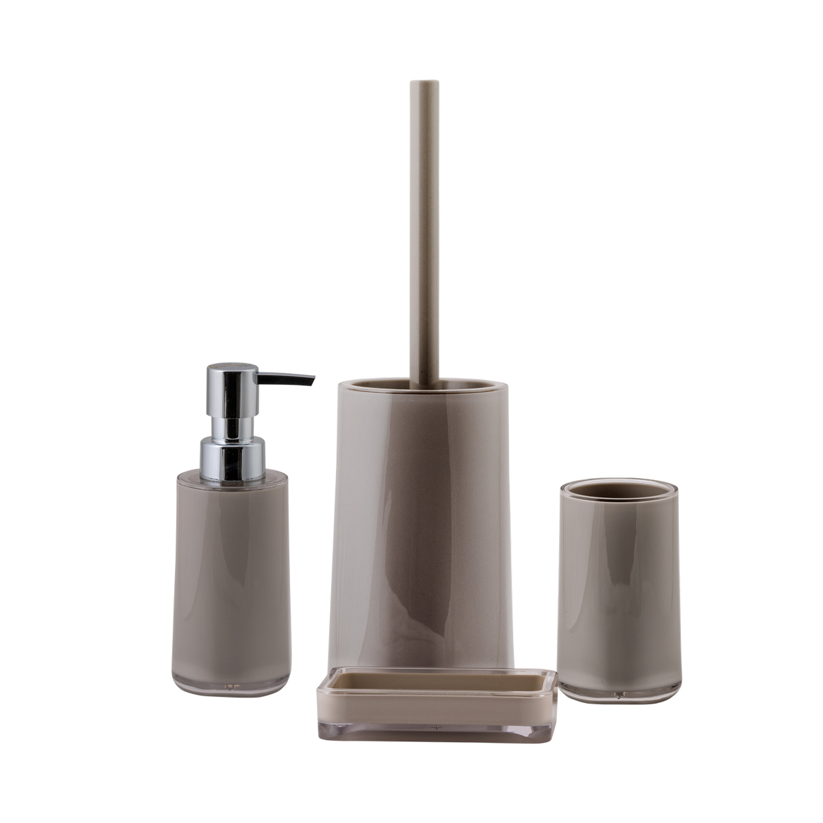 Стакан для ванной комнаты "borgo" керамика (бежевый) (1/12) "swensa" swtc-6100bg-c