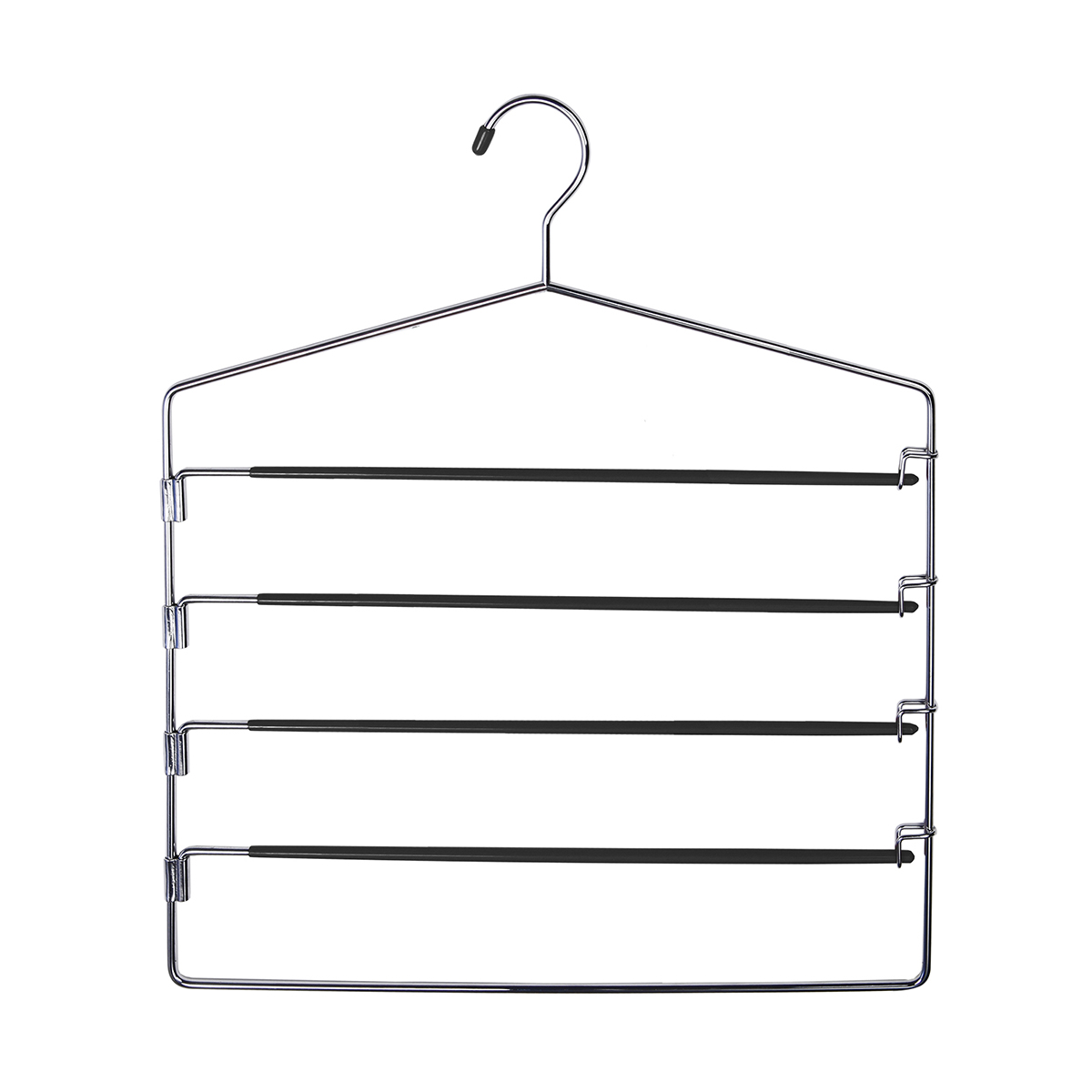 Вешалка для одежды с 4 разъемными нескольз. перекладинами (1/24) "valiant" 183012