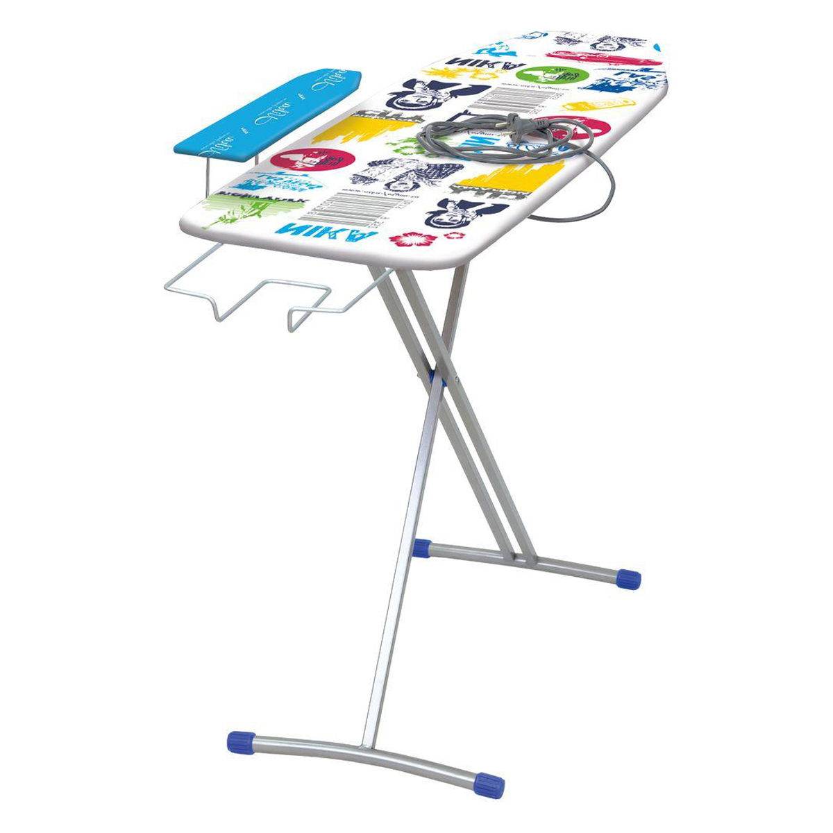 Доска гладильная "ника  4+ автомат" 122,5 х 38 см (1/3)  фанера  "ника"