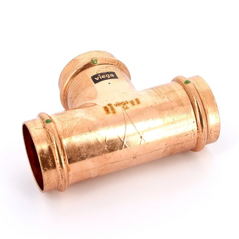 Тройник пресс медный Profipress VIEGA 54