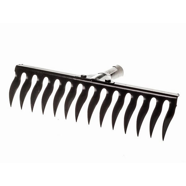 Грабли веерные плоский зуб