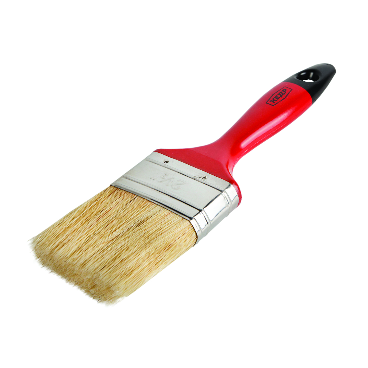 Кисть плоская "профи" №2,5/63 мм  (12/240) натур.щетина, пласт.ручка "кедр"  008-5625