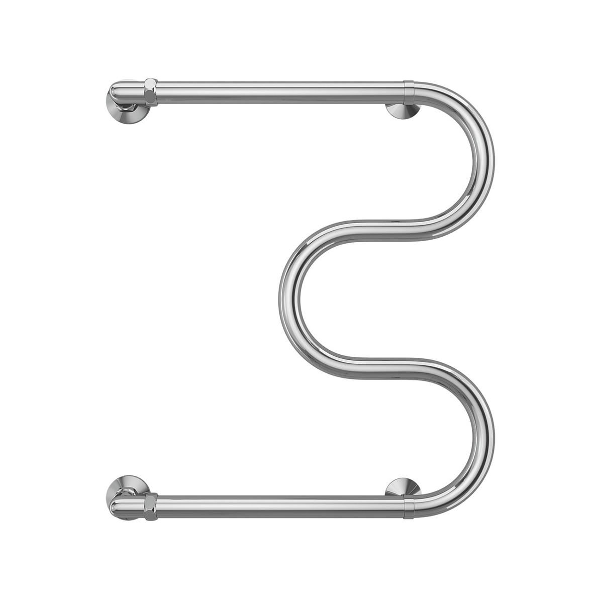 Полотенцесушитель водяной "aisi" м-образный 500*600 (хром) "terminus"