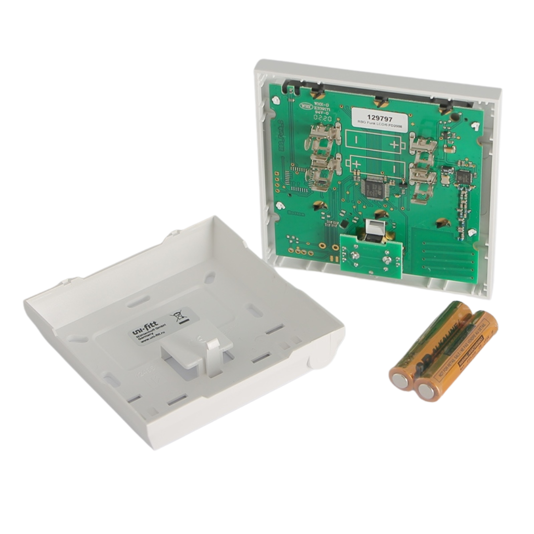 Термостат комнатный UNI-FITT электронный, беспроводной, с дисплеем