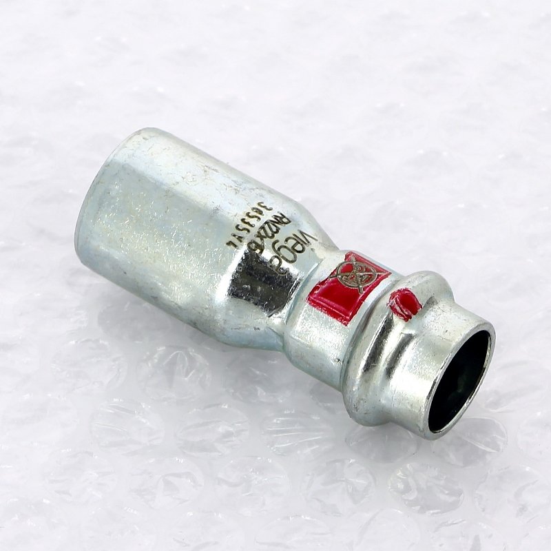 Муфта пресс 22x15 оцинкованная сталь Prestabo VIEGA