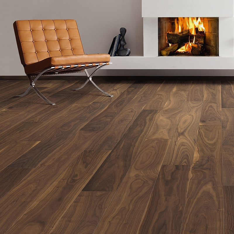 Паркетная доска Haro Series 4000 (5G) 538956 Американский орех Универсал однополосный 4V2200 x 180 x 13.5мм